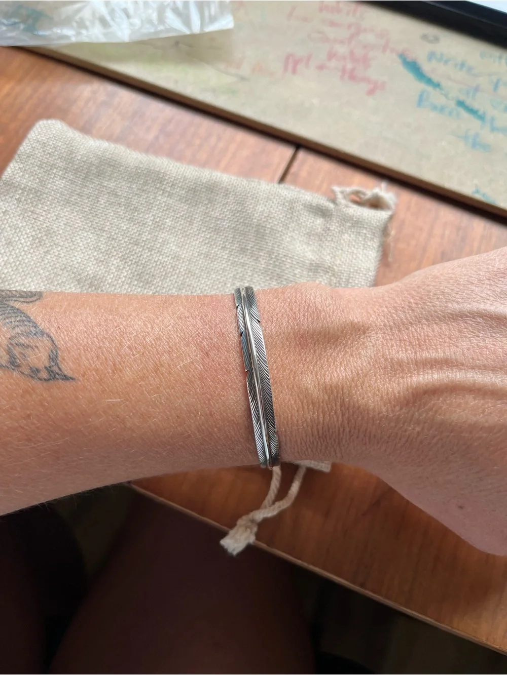 Women’s sterling silver cuff